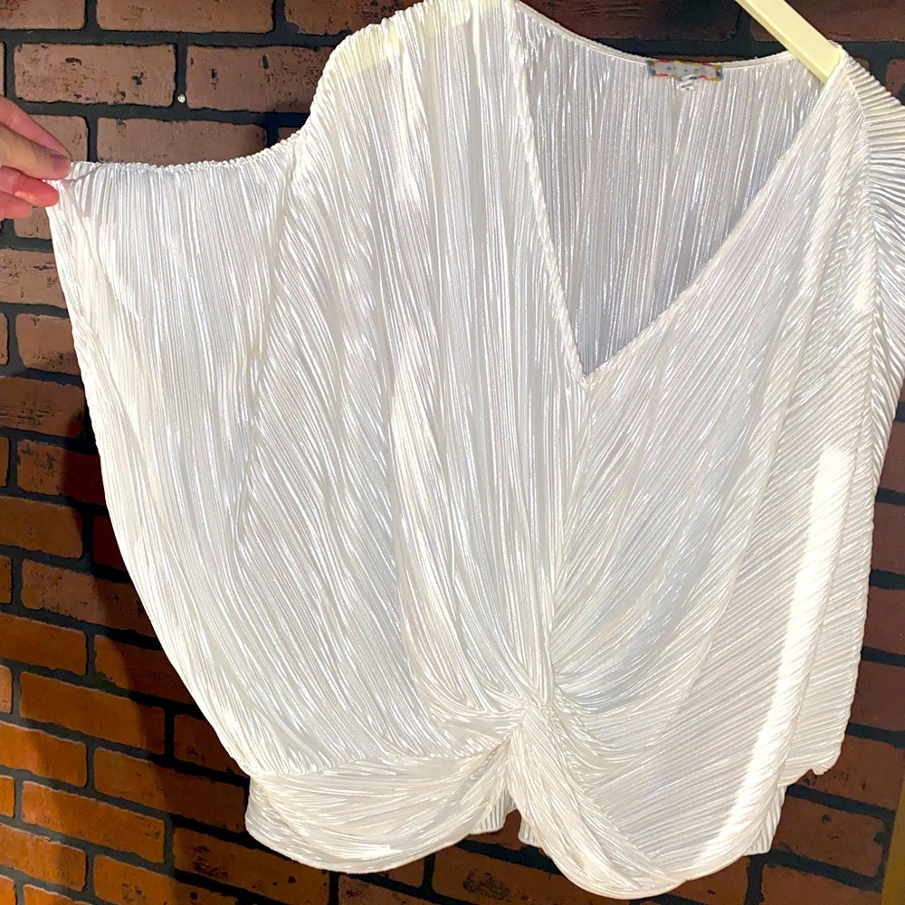 Dolman sleeve baggy blouse XL